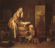 jean-Baptiste-Simeon Chardin The Washerwoman Germany oil painting artist